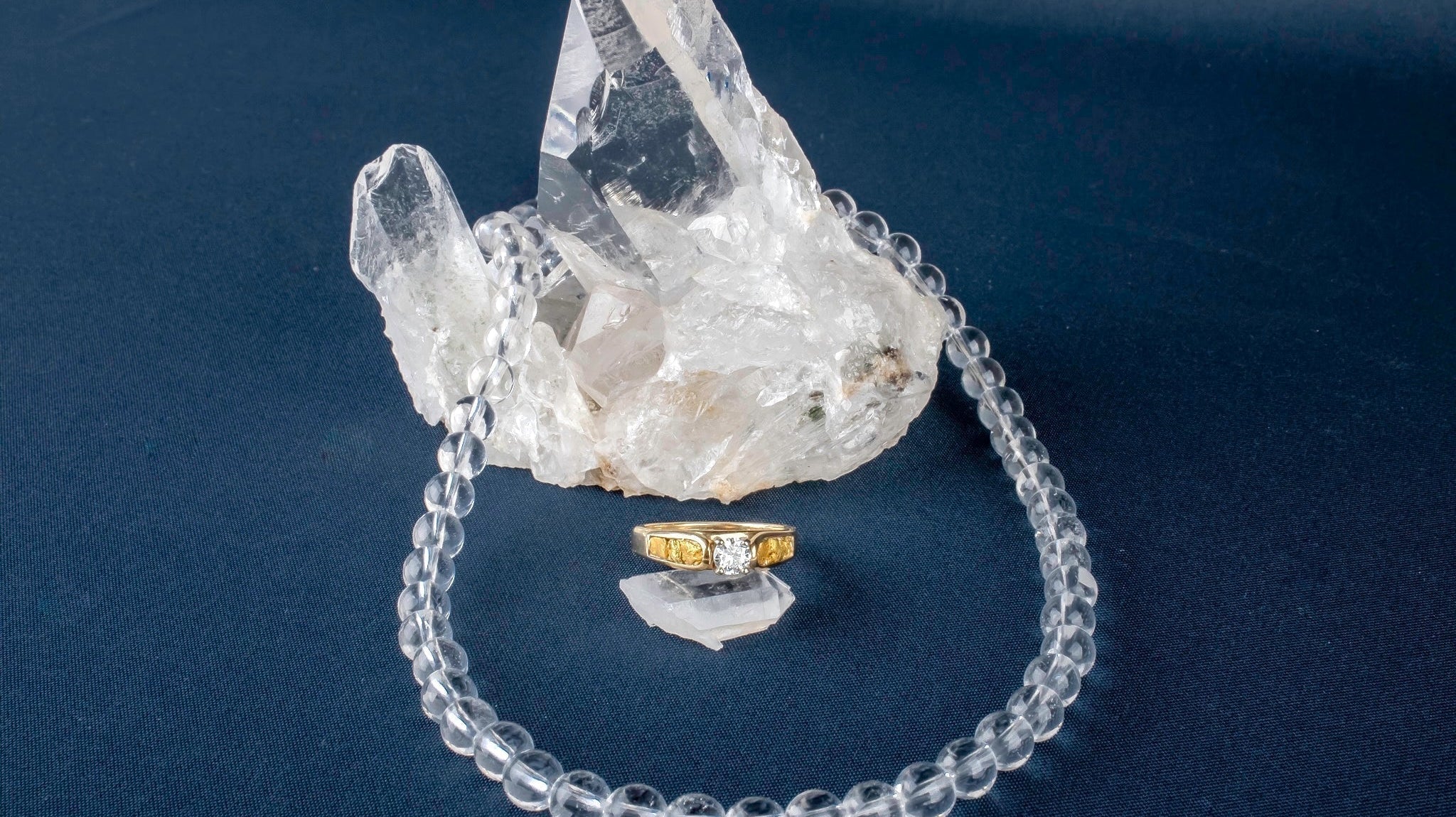 Diamond and Quartz Crystals Aprils Birthstone blog