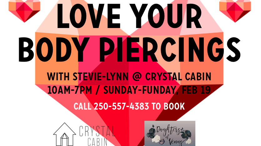 February 19: LOVE YOUR BODY with a Lovely Body Piercing