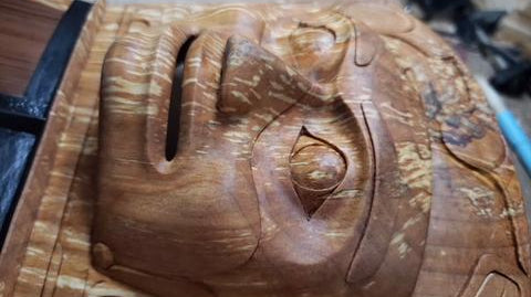 Wood Carving by Steve Hansen