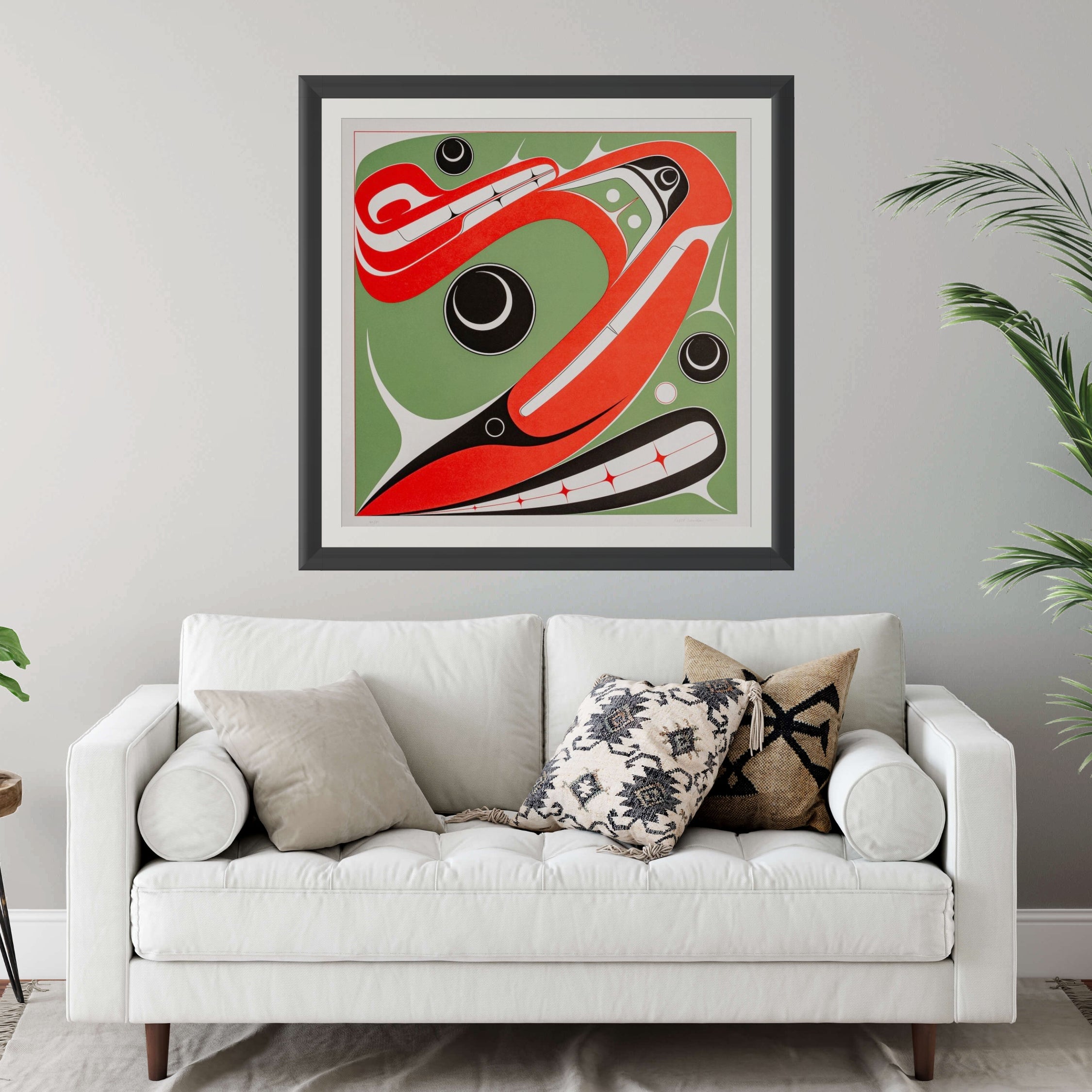 Fisherman’s Delight by Robert Davidson (Haida)