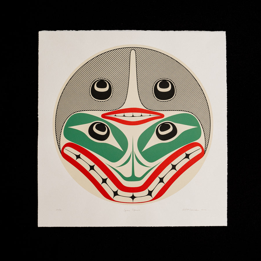 Sgaan Sgawee by Robert Davidson (Haida)
