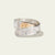 14k Gold & Sterling Silver Hummingbird Wrap Ring by Agnes Seaweed Wisden ('Namgis)