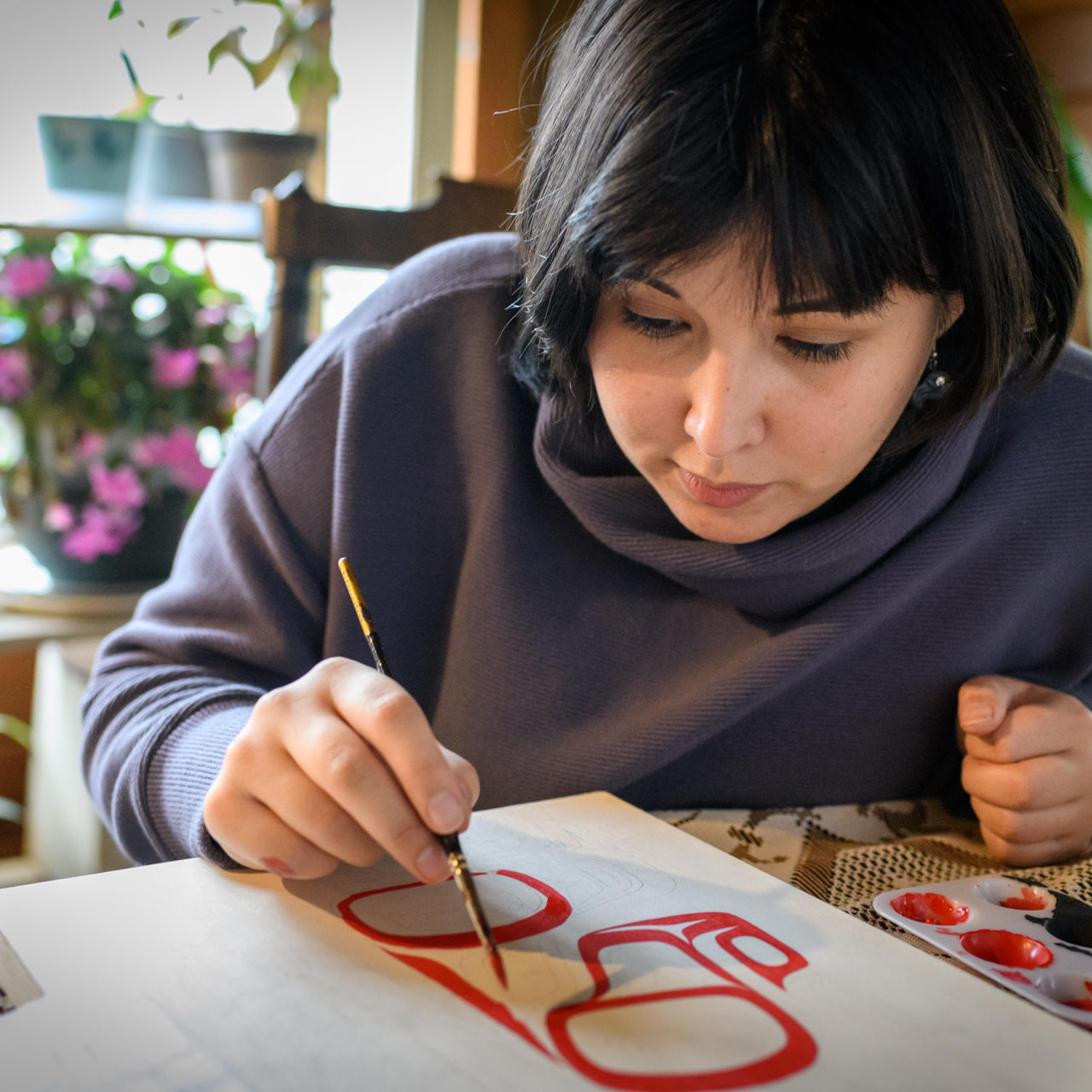 Haida Artist Raven LeBlanc