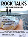 Announcing the 2017 Rock Talks Summer Schedule!