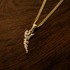 10K Gold Haida Gwaii Pendant with Canadian Diamond