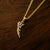 10K Gold Haida Gwaii Pendant with Canadian Diamond