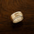 14K Gold & Sterling Silver Hummingbird Ring by James Sawyer (Haida)