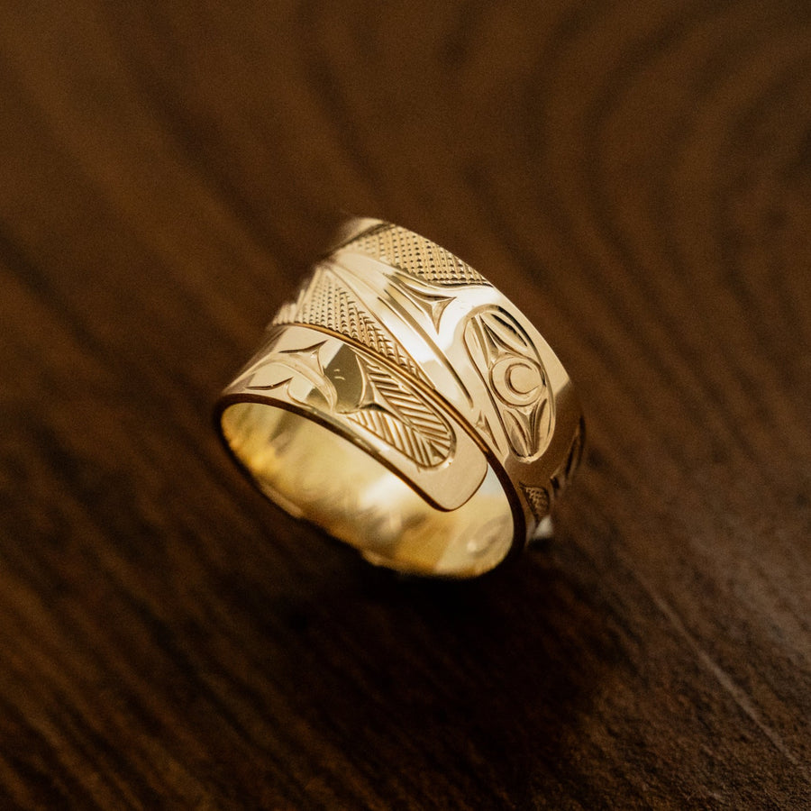 Hand carved ring – Rana's Studio