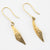 18k Gold Mouse Woman Earrings by Morgan Asoyuf (Ts'ymsen)
