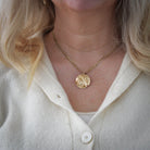 14K Gold Hummingbird Pendant by James Sawyer (Haida)