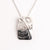 Sterling Silver Hummingbird Pendant by Alvin Adkins (Haida)