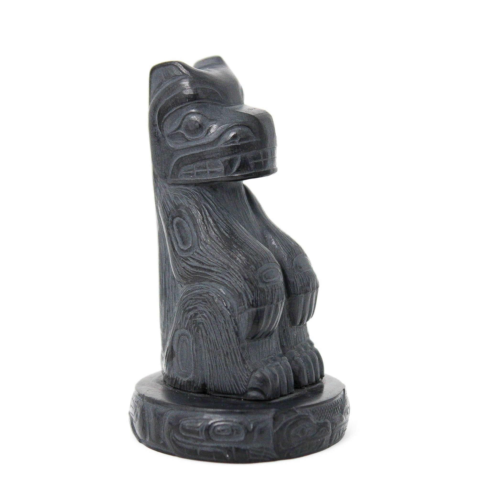 Haida Gwaii Argillite carving, Hand Carved by Artist and Argillite Carver Melanie Russ
