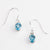 Blue Topaz Dangle Earrings
