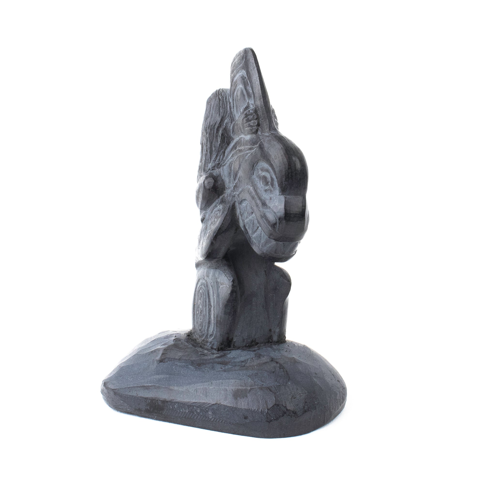 Argillite Boy Rides Killer Whale by Melanie Russ