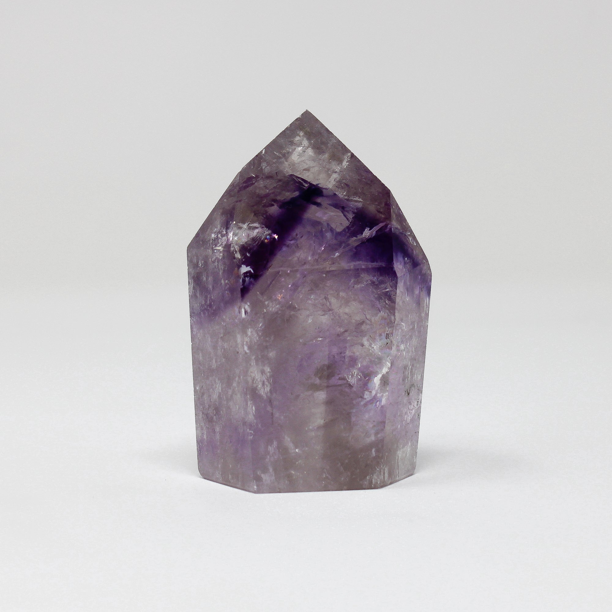 Chevron Amethyst Polished Points