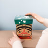 Beaver & Blossoms (Ts'áng Isgyáan X_iláay) Bentwood Box by Danielle Louise Allard (Haida)