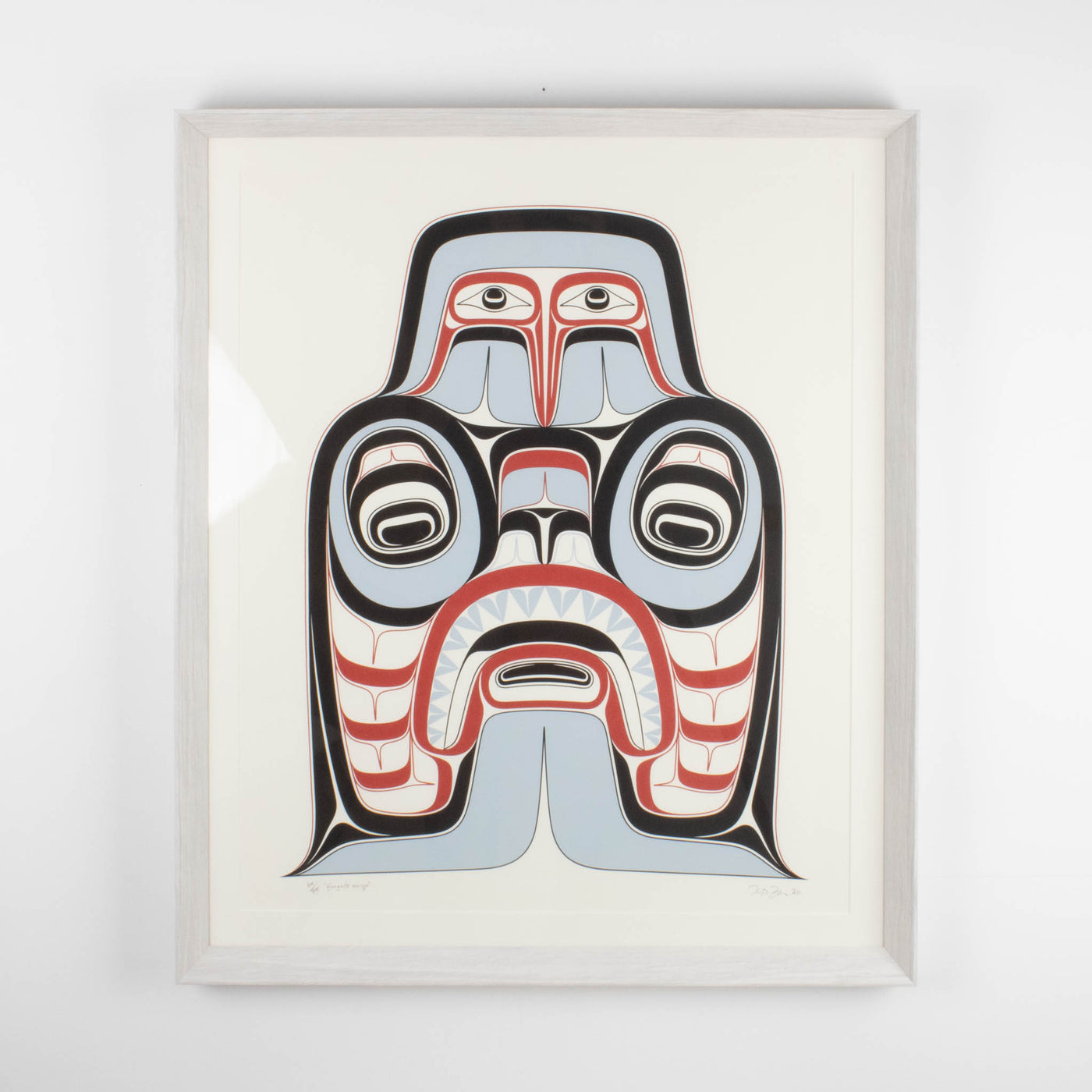 K’aaxada Awga (Dogfish Mother) by Iljuuwaas Tyson Brown (Haida)