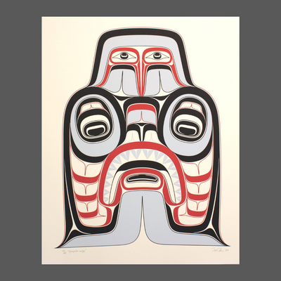 K’aaxada Awga by Iljuuwaas/Tyson Brown (Haida)