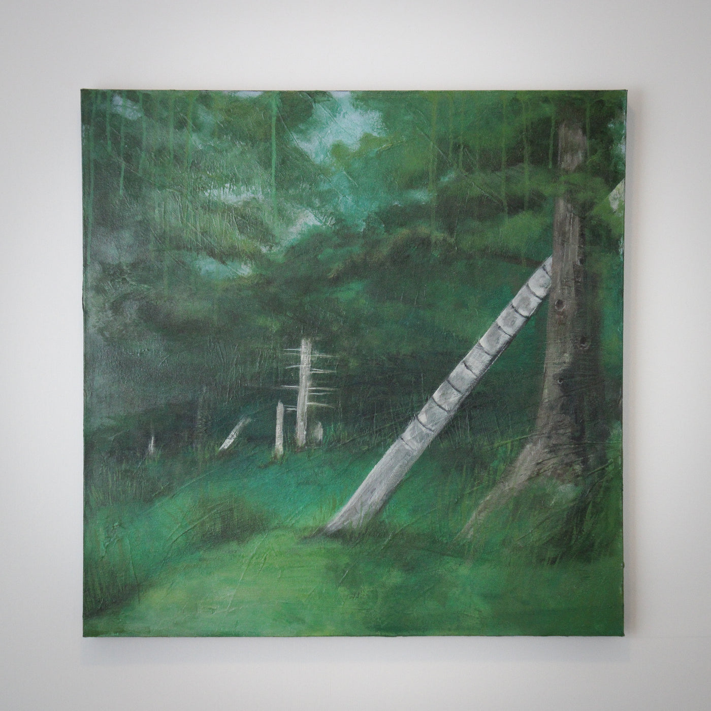 Dreamscapes - Gwaii Haanas K'uuna (Skedans) by Danielle Louise Allard (Haida)