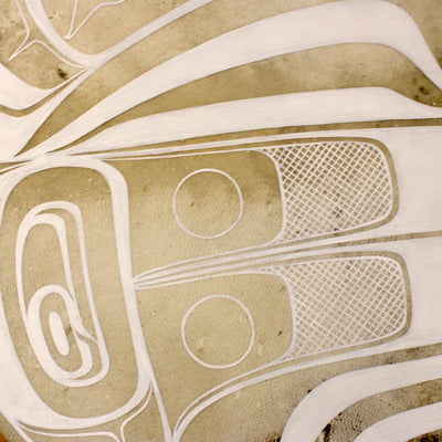 White raven drum