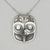 Sterling Silver Mouse Woman Pendant, by Danika Saunders (Nuxalk)
