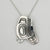 Sterling Silver Orca Pendant by Danika Saunders (Nuxalk)