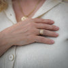 Narrow 14K Gold Orca Wrap Ring By James Sawyer (Haida)
