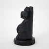 Argillite Bear Carving by Melanie Russ (Haida)