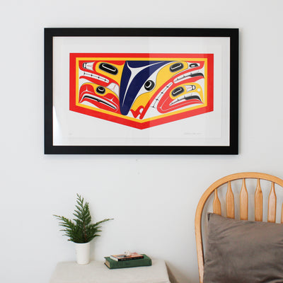 Supernatural Beings Art Print by Robert Davidson (Haida)