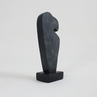 Argillite Eagle Carving By Amy Edgars (Haida)