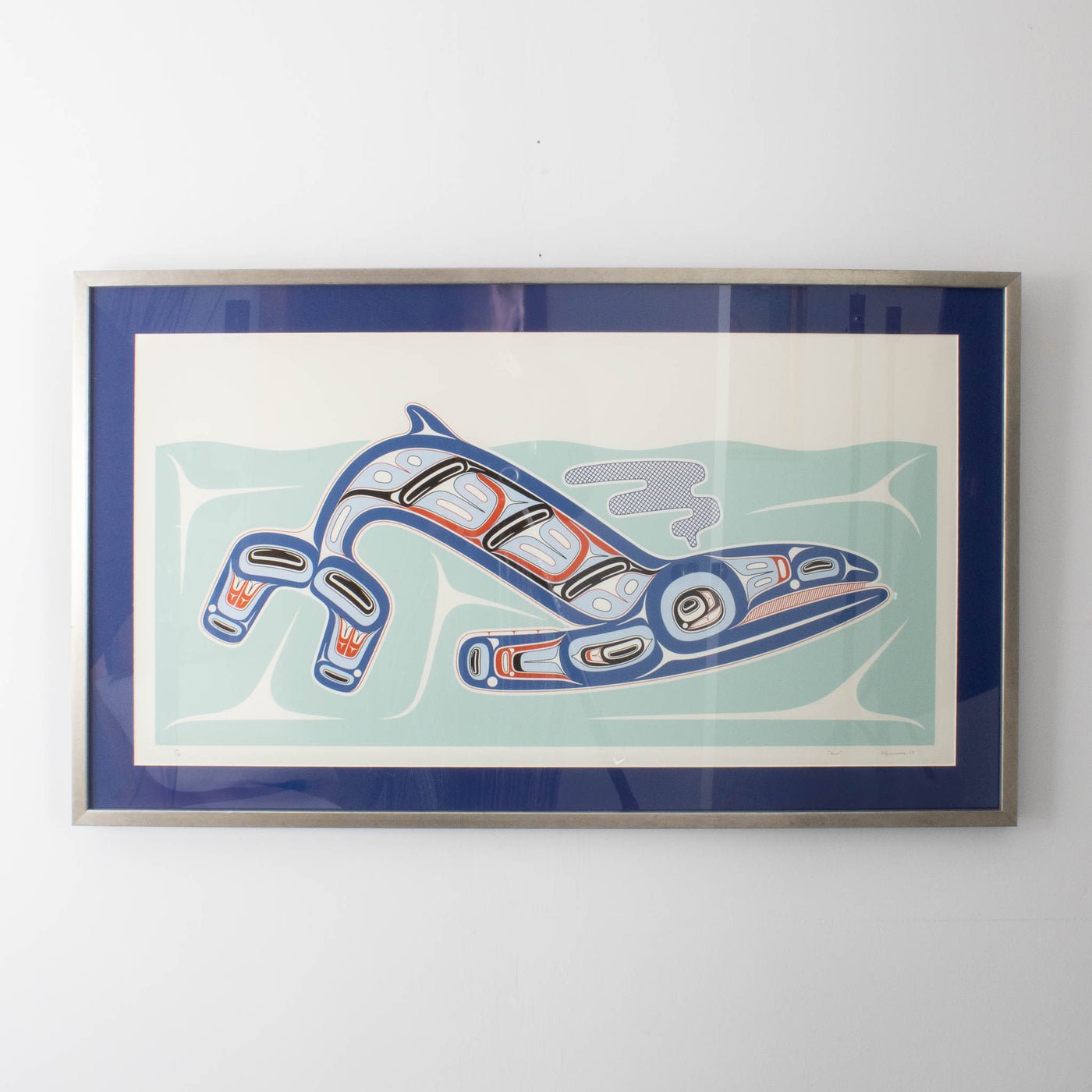 Kun (Whale) by Iljuuwaas Tyson Brown (Haida)