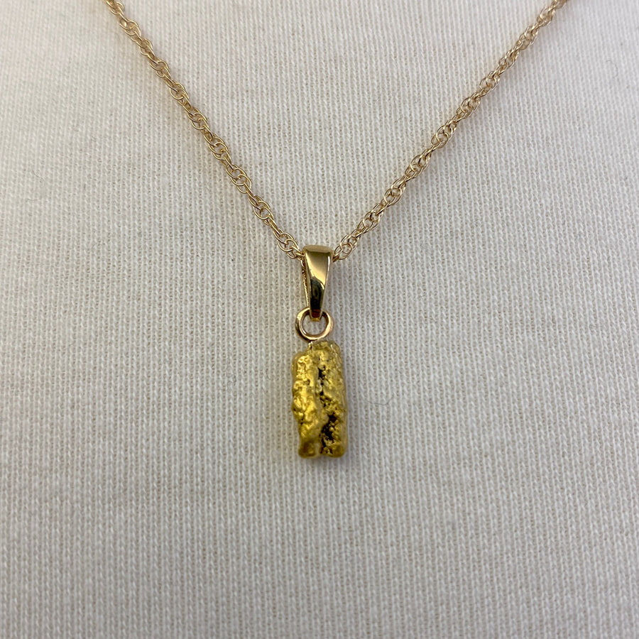 Natural-gold-nugget-pendant