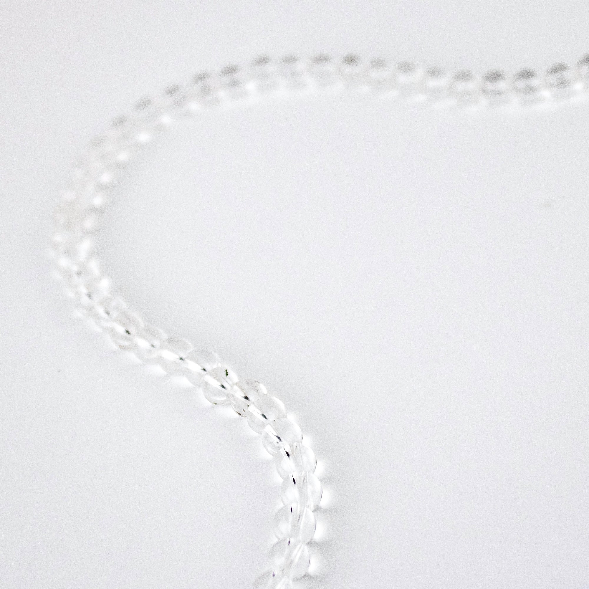 Clear Quartz Necklace Made Here on Haida Gwaii