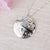 Sterling Silver Hummingbird Pendant by James Sawyer (Haida)