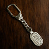 Sterling Silver Eagle Key Chain by Haida Artist, Derek White