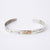 14k Gold with Sterling Silver Hummingbird Bracelet by Agnes Seaweed Wisden ('Namgis)