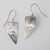 Sterling Silver Orca Earrings by Agnes Seaweed Wisden ('Namgis)