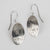 Sterling Silver Oval Hummingbird Earrings by Agnes Seaweed Wisden ('Namgis)