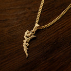 gold haida gwaii pendant