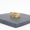 Gold Hummingbird Wrap ring by James Sawyer