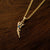 Sapphire Haida Gwaii Pendant, 10K Gold