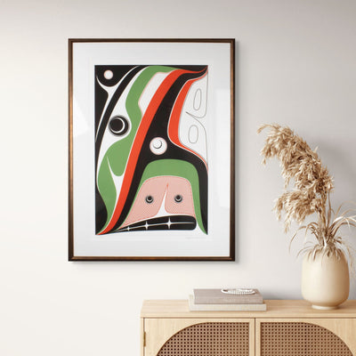 Hope | Framed Serigraph Fine Art Print | By Robert Davidson (Haida)