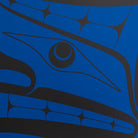 Close up of supernatural being on shadows robert davidsons haida formline fine art print