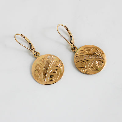 small-gold-round-earrings