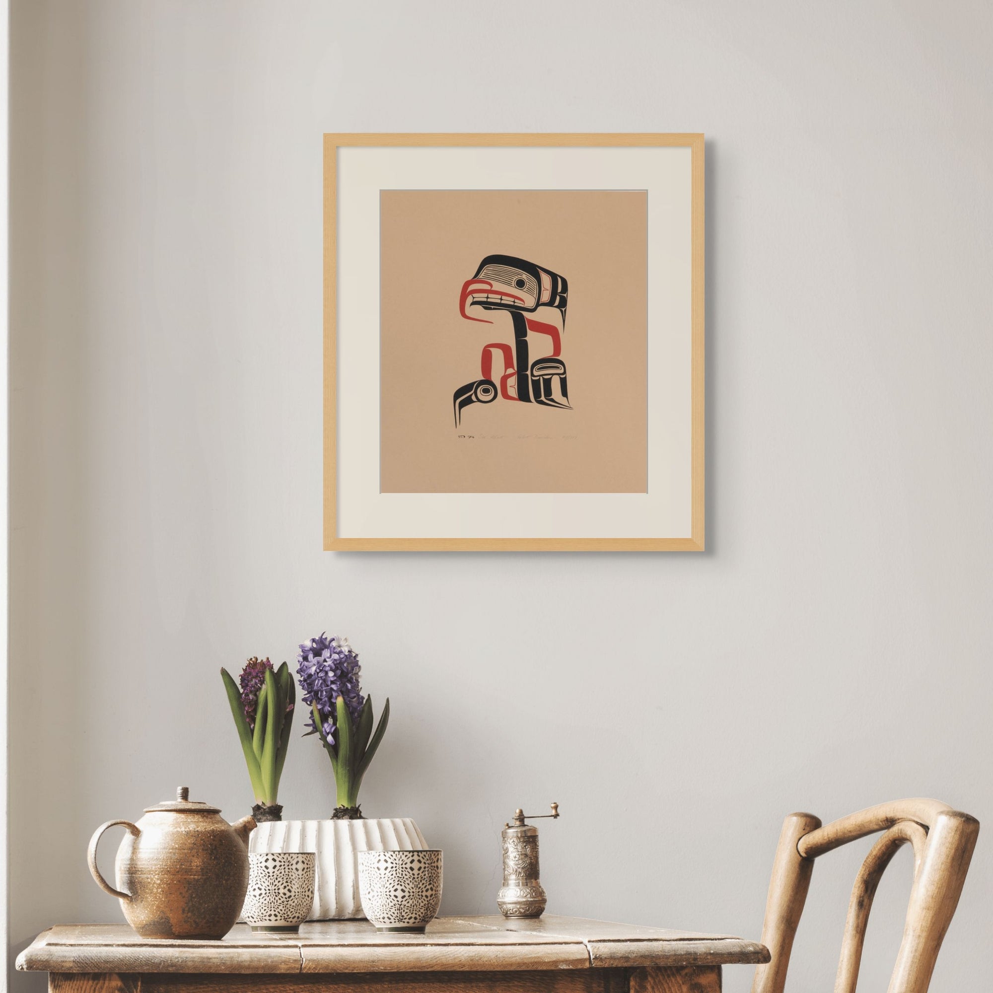 Sea Ghost by Robert Davidson (Haida)