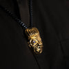 22k Gold Shaman Pendant by Jesse Brillon (Haida)