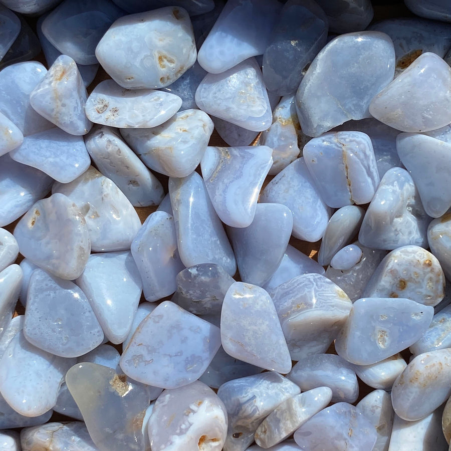 Blue Lace Agate Tumbled