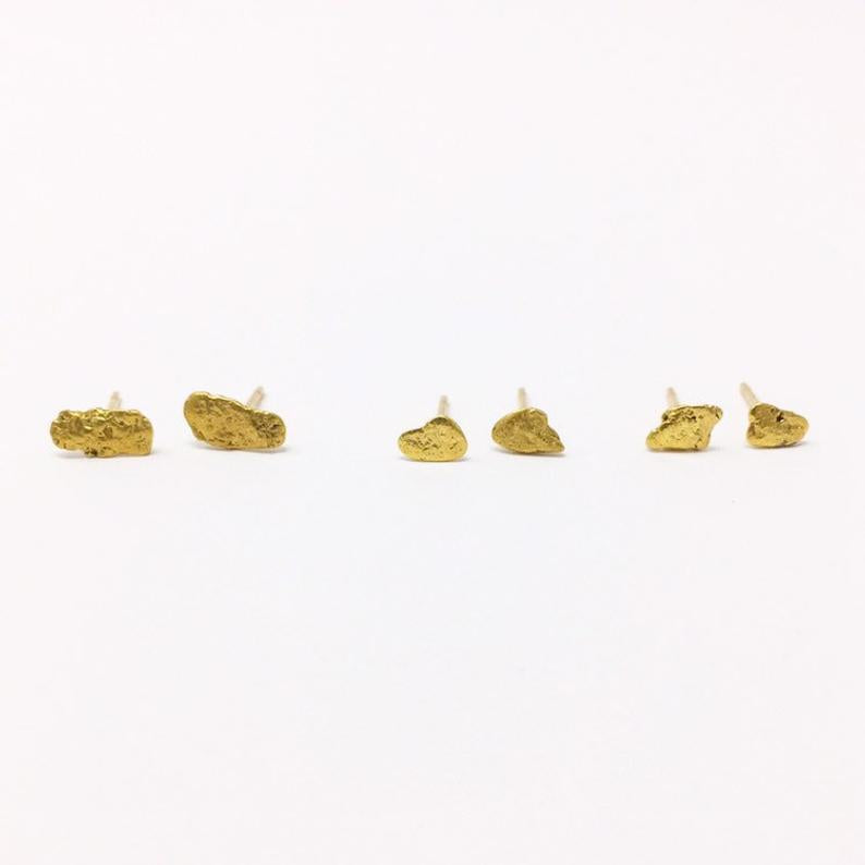 Natural Gold Nugget Jewelry from British Columbia Canada | Sold by Crystal Cabin