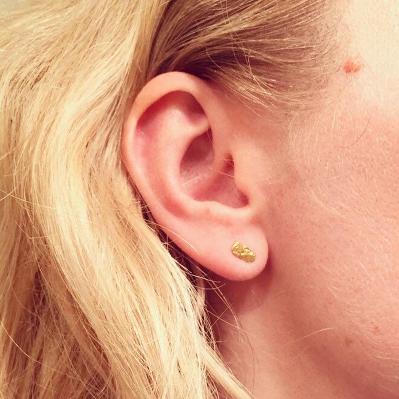 Natural Gold Nugget Jewelry from British Columbia Canada | Sold by Crystal Cabin