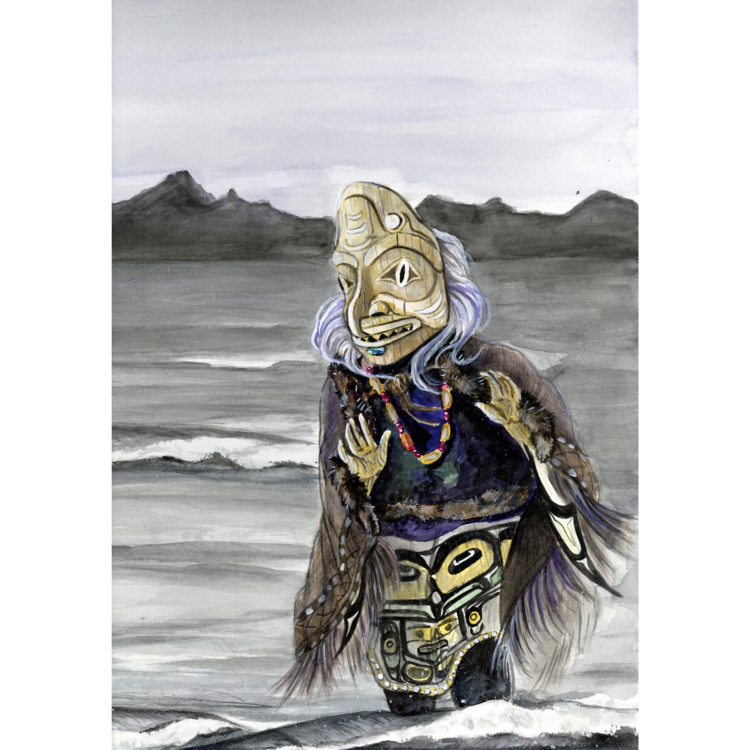 Dogfish Mother Limited Edition Print sold by Crystal Cabin